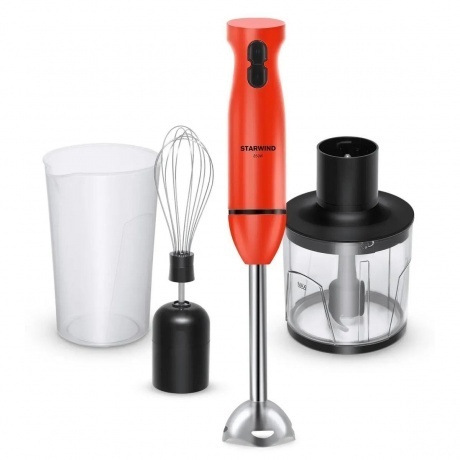 

Блендер погружной Starwind SBP2201 850Вт красный/черны