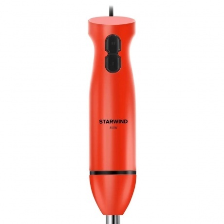 Блендер погружной Starwind SBP2201 850Вт красный/черны - фото 4