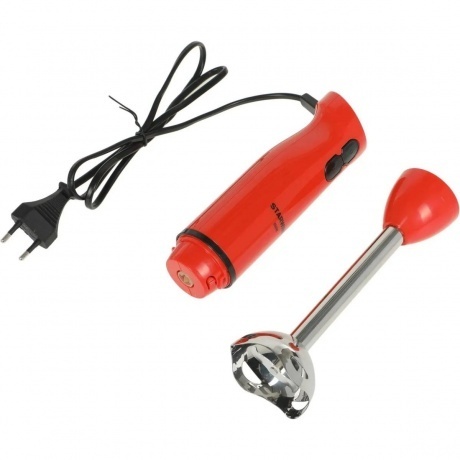 Блендер погружной Starwind SBP2201 850Вт красный/черны - фото 5