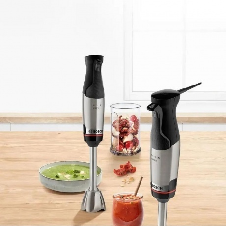 Блендер погружной Bosch MSM6M610 нержавеющая сталь/черный - фото 6