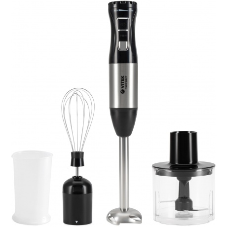 Блендер погружной Vitek VT-8545 1000Вт черный/серебристый - фото 9