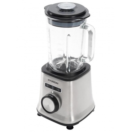 Блендер стационарный Hyundai HYB-S4921 1500Вт серебристый/черный - фото 2