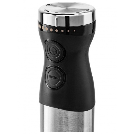 Блендер погружной Hyundai HYB-H3824 800Вт серебристый/черный - фото 4