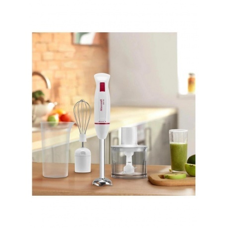 Блендер погружной Rondell RDE-1304 1800Вт черный/нержавеющая сталь - фото 5