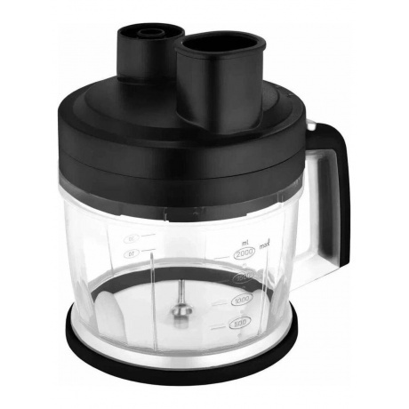 Блендер погружной Rondell RDE-1307 1200Вт черный/серебристый - фото 3