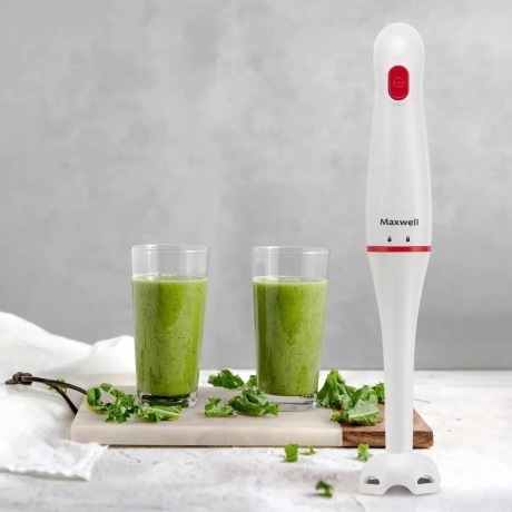 Блендер погружной Maxwell MW-1151 700Вт белый - фото 5