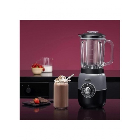 Блендер стационарный Rondell RDE-1252 1200Вт черный - фото 7