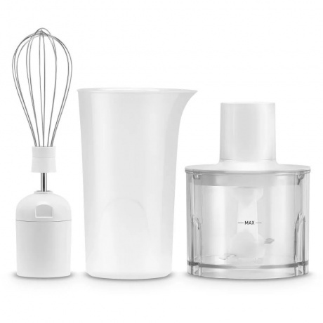 Блендер погружной Maxwell MW-1172 800Вт белый - фото 4
