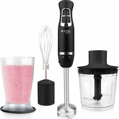 Блендер погружной Vitek VT-3419 800Вт черный