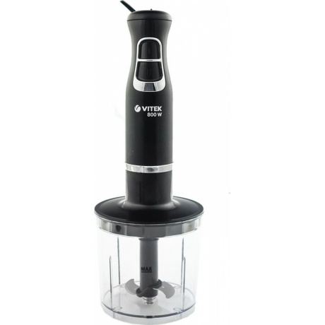 Блендер погружной Vitek VT-3419 800Вт черный - фото 3
