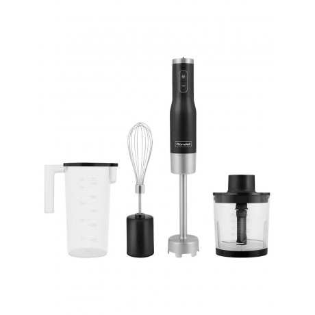 Блендер погружной Rondell RDE-1301 1200Вт серебристый - фото 3