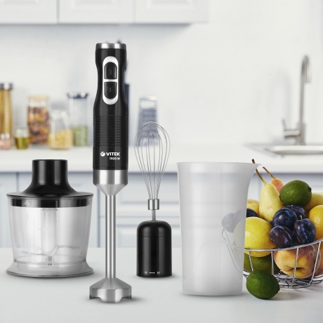 Блендер погружной Vitek VT-1477 1500Вт графит - фото 3