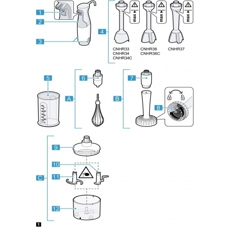 Блендер погружной Bosch MSM4W420 - фото 25