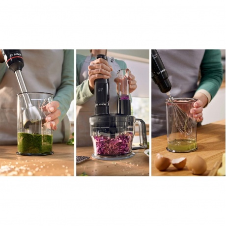 Блендер погружной Bosch MSM4B670 черный - фото 2