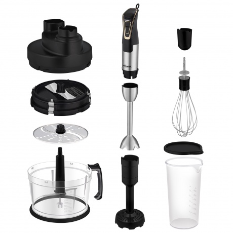 Блендер погружной Rondell RDE-1303 1800Вт черный/нержавеющая сталь - фото 3