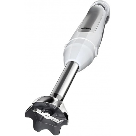 Блендер погружной Braun MultiQuick MQ7000WH 1000Вт белый/серебристый - фото 3