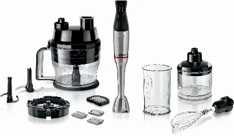 Блендер погружной Bosch MSM6M8X1 нержавеющая сталь/черный