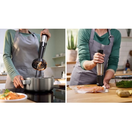 Блендер погружной Bosch MSM6M8X1 нержавеющая сталь/черный - фото 11
