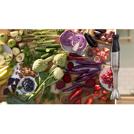 Блендер погружной Bosch MSM6M8X1 нержавеющая сталь/черный - фото 12