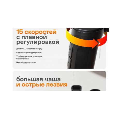 Блендер погружной GARLYN HB-410 - фото 32