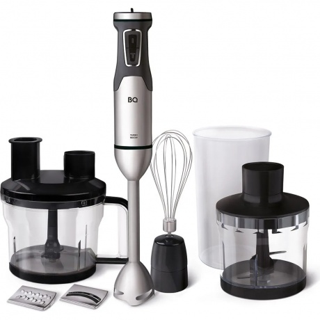 

Блендер погружной BQ-HB601S Стальной-Чёрный