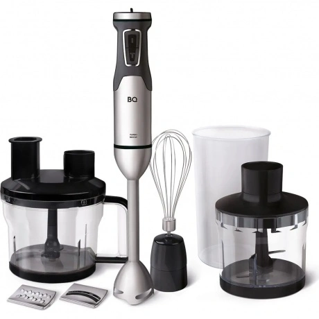 Блендер погружной BQ-HB601S Стальной-Чёрный
