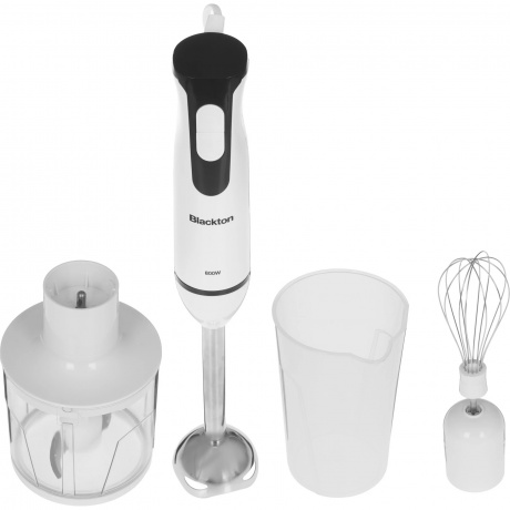Блендер погружной Blackton Bt HB401S Белый-Черный - фото 1