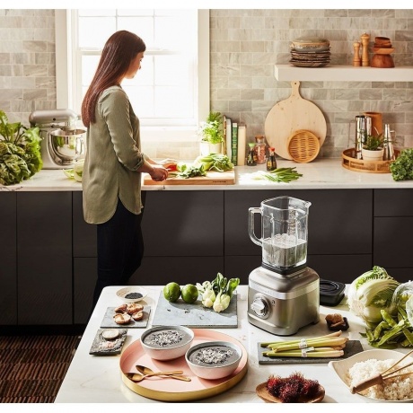 Блендер настольный KitchenAid Artisan 5KSB4026EMS серебро - фото 7