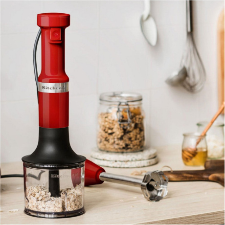 Блендер погружной KitchenAid 5KHBV83EER красный - фото 8