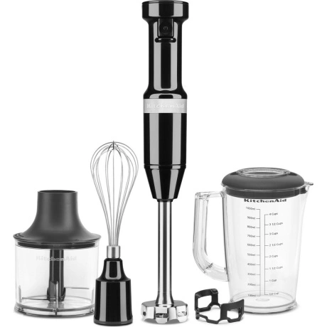 Блендер погружной KitchenAid 5KHBV83EOB черный