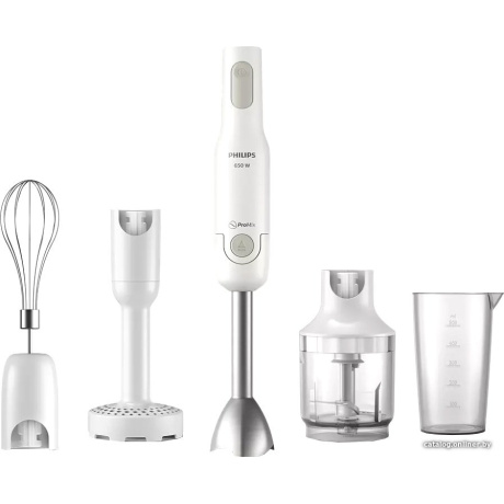 Блендер погружной Philips HR2538/00 650 Вт, белый - фото 10