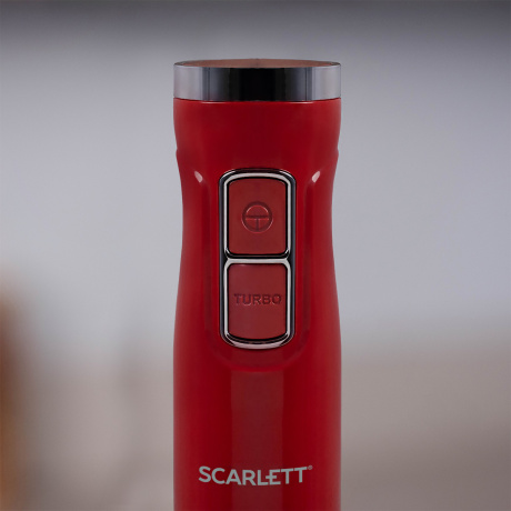 Блендер погружной Scarlett SC-HB42F68 1600Вт красный - фото 4