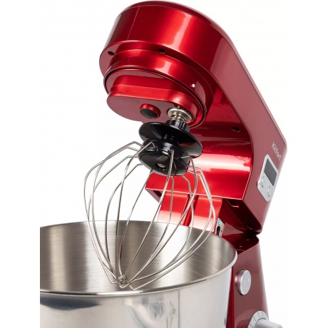 Миксер планетарный Kitfort КТ-1308-1 красный - фото 17