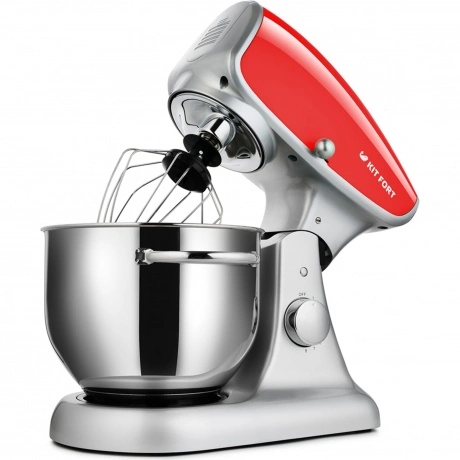Миксер планетарный цельнометаллический Kitfort КТ-1336-3 красный