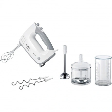 Миксер Bosch MFQ36480 450Вт белый/серый