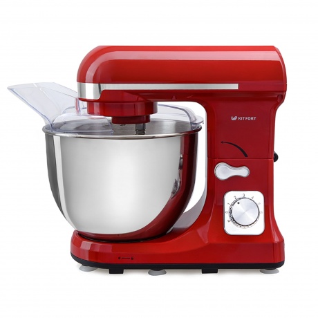 Миксер планетарный Kitfort КТ-1324-1 1000Вт красный - фото 2