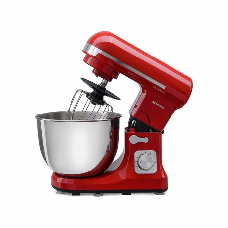 Миксер планетарный Kitfort КТ-1324-1 1000Вт красный - фото 3