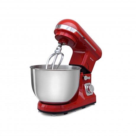 Миксер планетарный Kitfort КТ-1324-1 1000Вт красный - фото 4