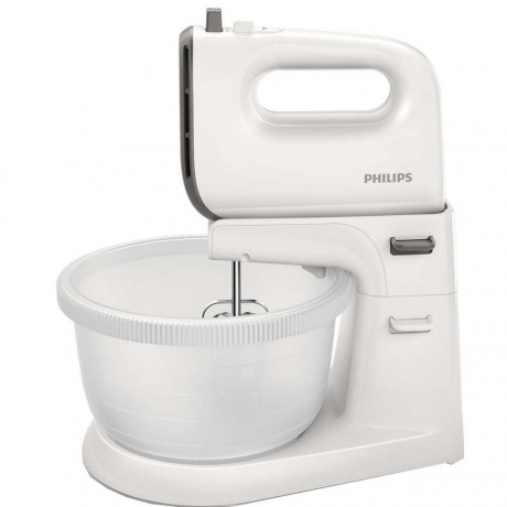 Миксер стационарный Philips HR3745 450Вт белый/серый - фото 1
