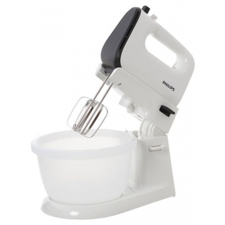 Миксер стационарный Philips HR3745 450Вт белый/серый - фото 9