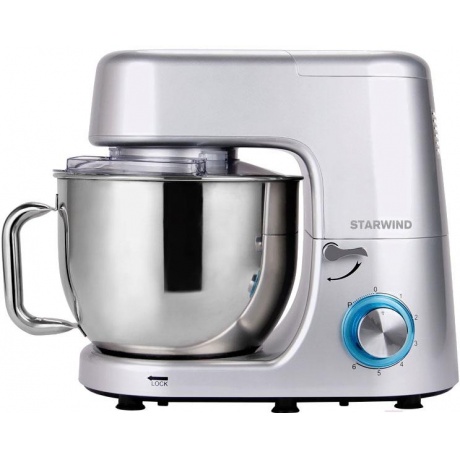 

Миксер стационарный Starwind SPM8183 1600Вт серебристый