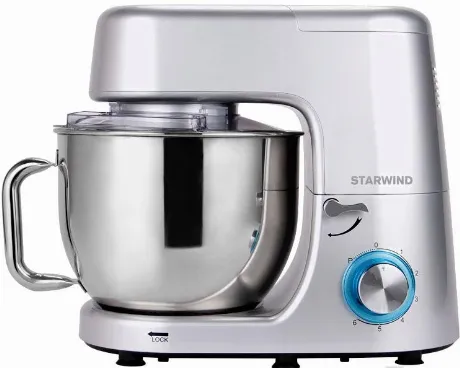 Миксер стационарный Starwind SPM8183 1600Вт серебристый