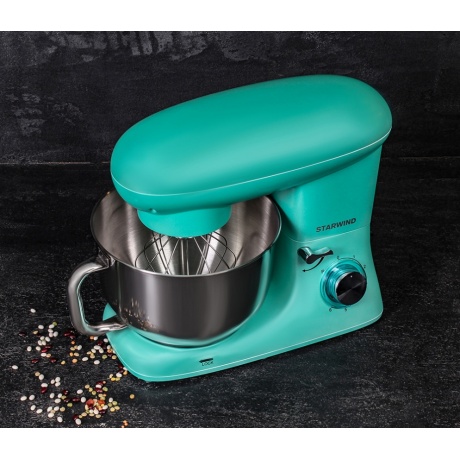 Миксер стационарный Starwind SPM7169 1600Вт бирюзовый - фото 17