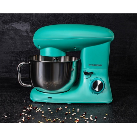 Миксер стационарный Starwind SPM7169 1600Вт бирюзовый - фото 19
