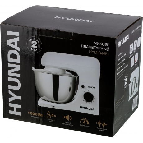 Миксер планетарный Hyundai HYM-S4451 - фото 28