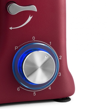 Миксер планетарный цельнометаллический Kitfort КТ-3007-1 красный - фото 2