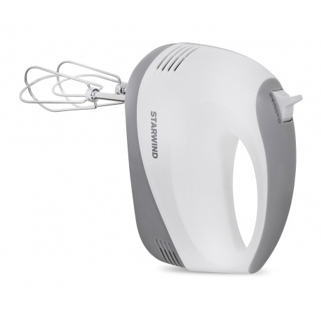 Миксер ручной Starwind SHM-211 белый/серый - фото 2