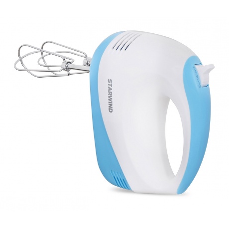 Миксер ручной Starwind SHM-261 белый/голубой - фото 2