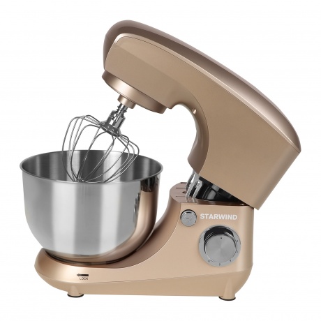 Миксер планетарный Starwind SPM5181 бежевый - фото 6