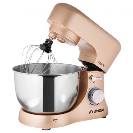 Миксер планетарный Hyundai HYM-S5551 бежевый - фото 2